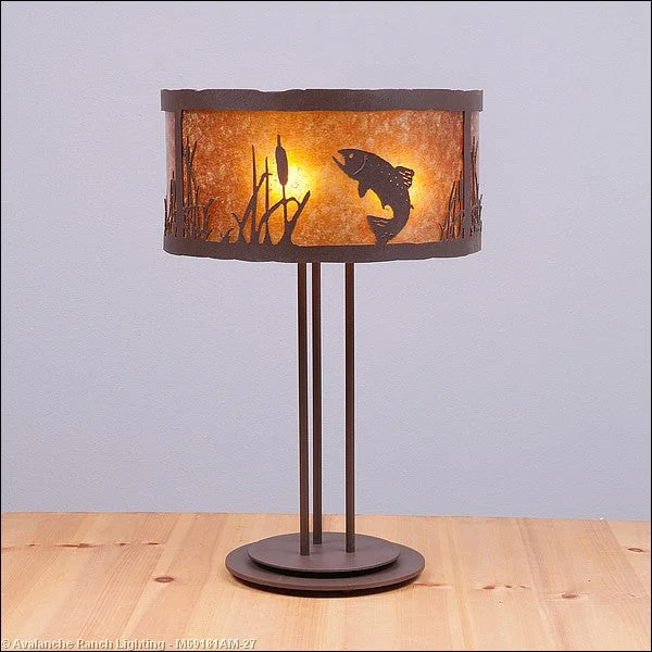 wooden table lamps with natural grain for a warm and organic feelLamps - Table Lamps