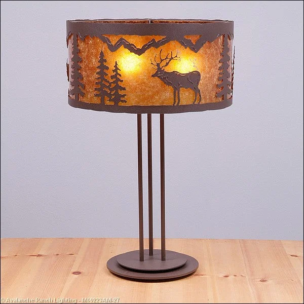wooden table lamps with natural grain for a warm and organic feelLamps - Table Lamps
