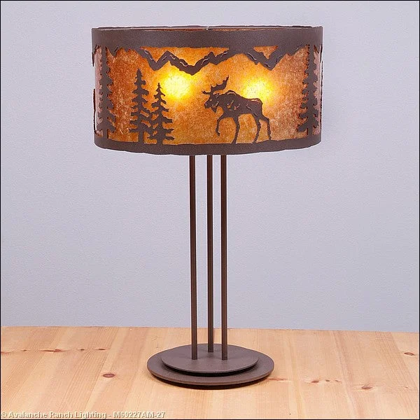gothic style table lamps with dark finishes for a mysterious lookLamps - Table Lamps