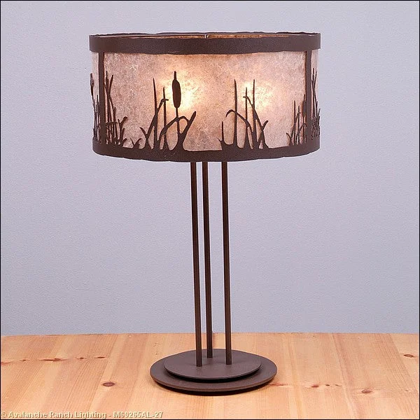 metal table lamps with a matte black finish for a sleek appearanceLamps - Table Lamps