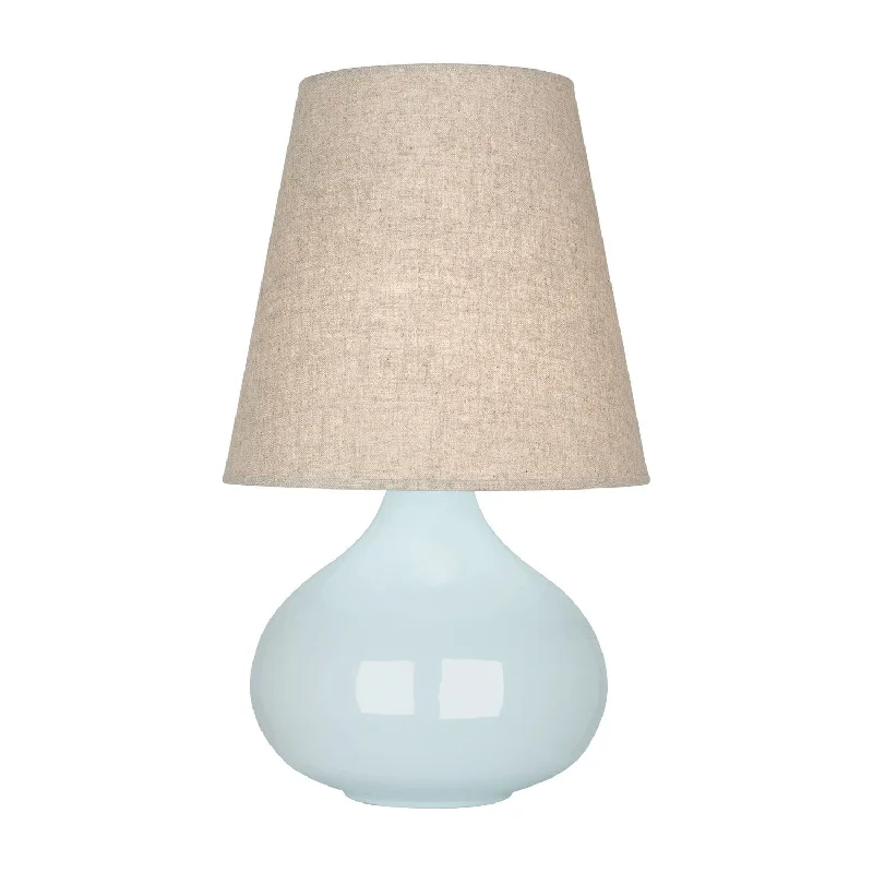 victorian style table lamps with ornate details for traditional homesBaby Blue June Accent Lamp
