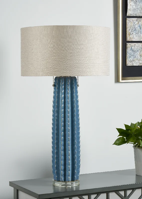 glass table lamps with a frosted surface for soft light diffusionBaltic Table Lamp