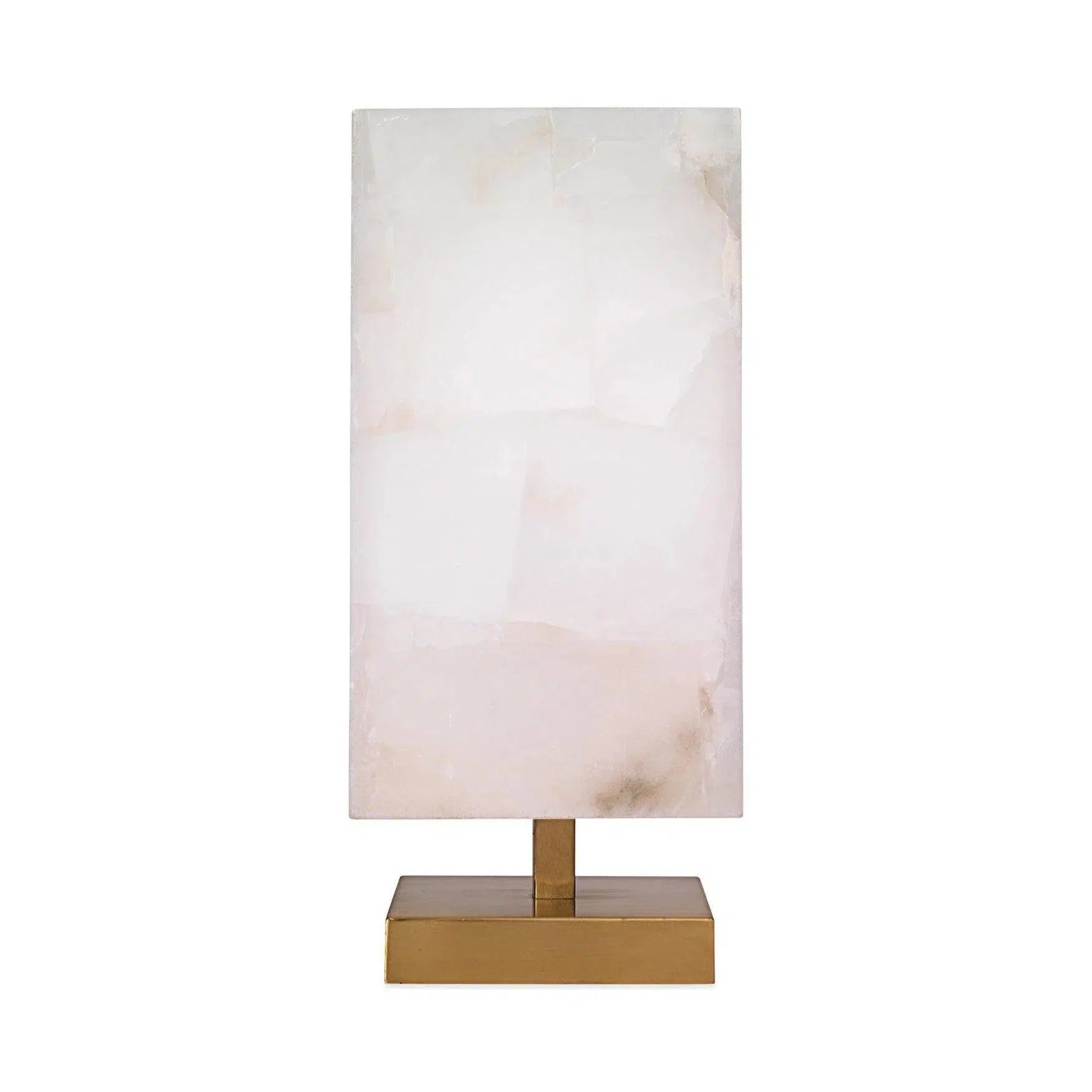 leather table lamps with a distressed texture for a rugged charmBrass Alabaster Ghost Axis Table Lamp