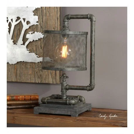 marble table lamps with a luxurious veined pattern for high end decorBristow Accent Lamp