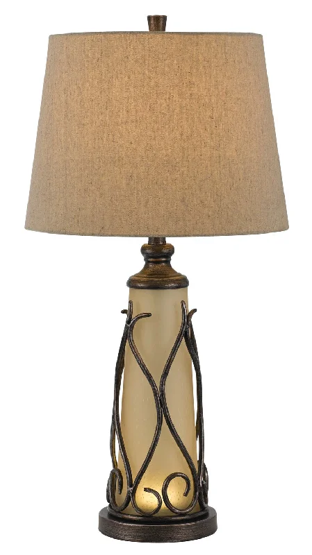 bohemian table lamps with colorful patterns for eclectic bedroomsTaylor Table Lamp