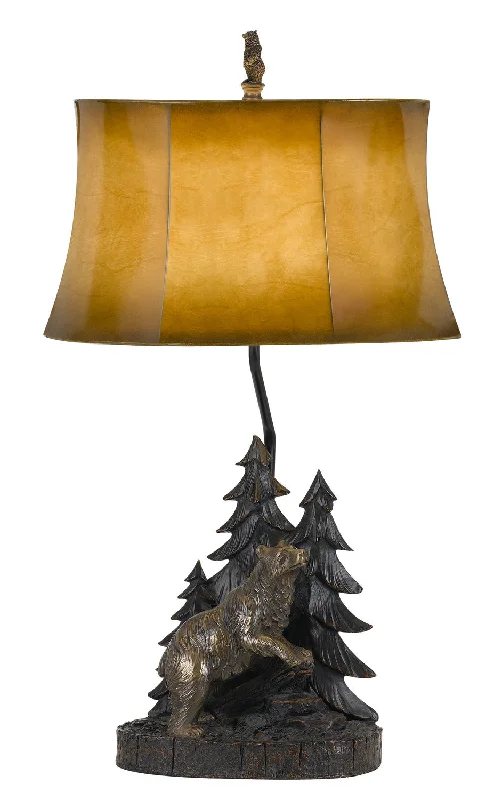 art deco table lamps with geometric shapes for a retro touchOne Light Table Lamp