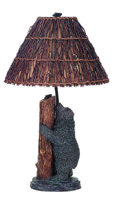 crystal table lamps with dazzling prisms for a glamorous effectBear Table Lamp