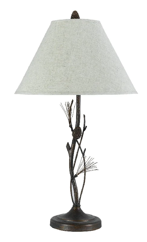 industrial style table lamps with exposed bulbs for loft apartmentsPine Table Lamp