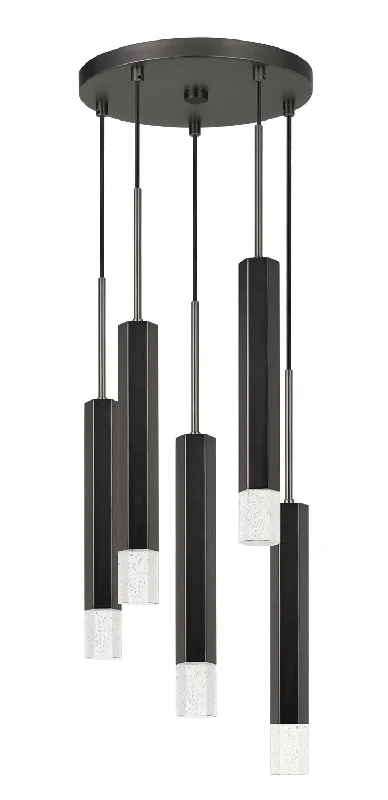 Art Deco Ceiling Lights with Geometric Patterns and Metallic FinishesLED Pendant