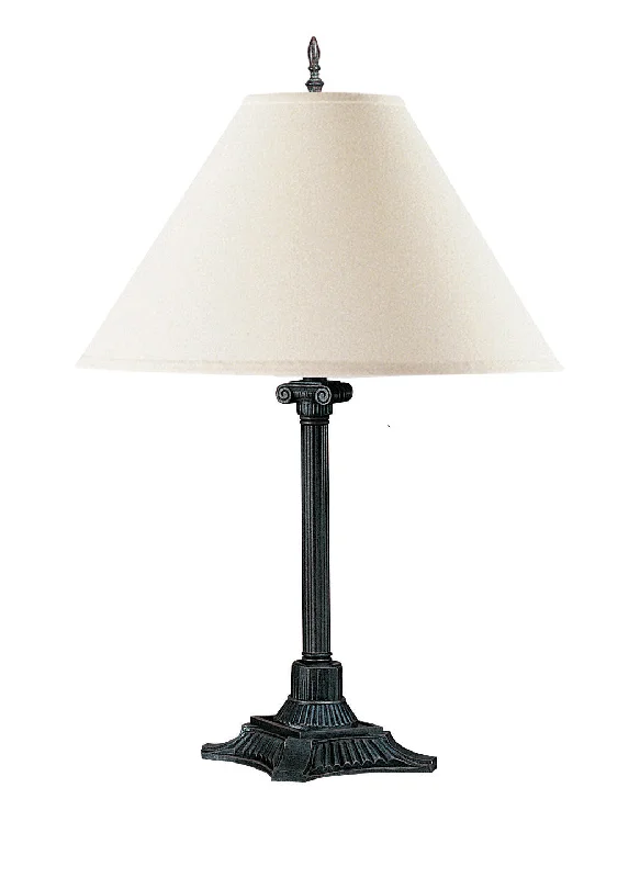 victorian style table lamps with ornate details for traditional homesOne Light Table Lamp