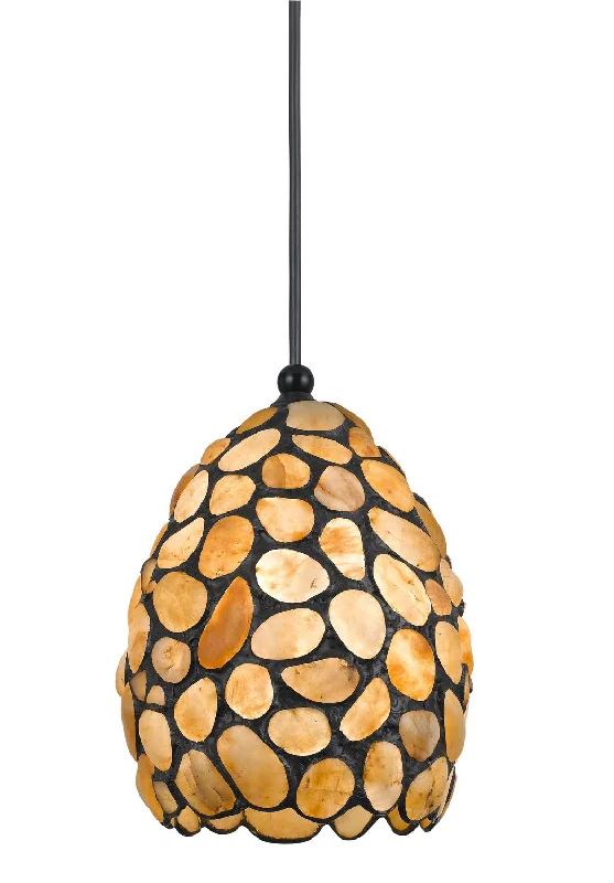 Scandinavian Style Ceiling Lights with Light Wood AccentsOne Light Pendant
