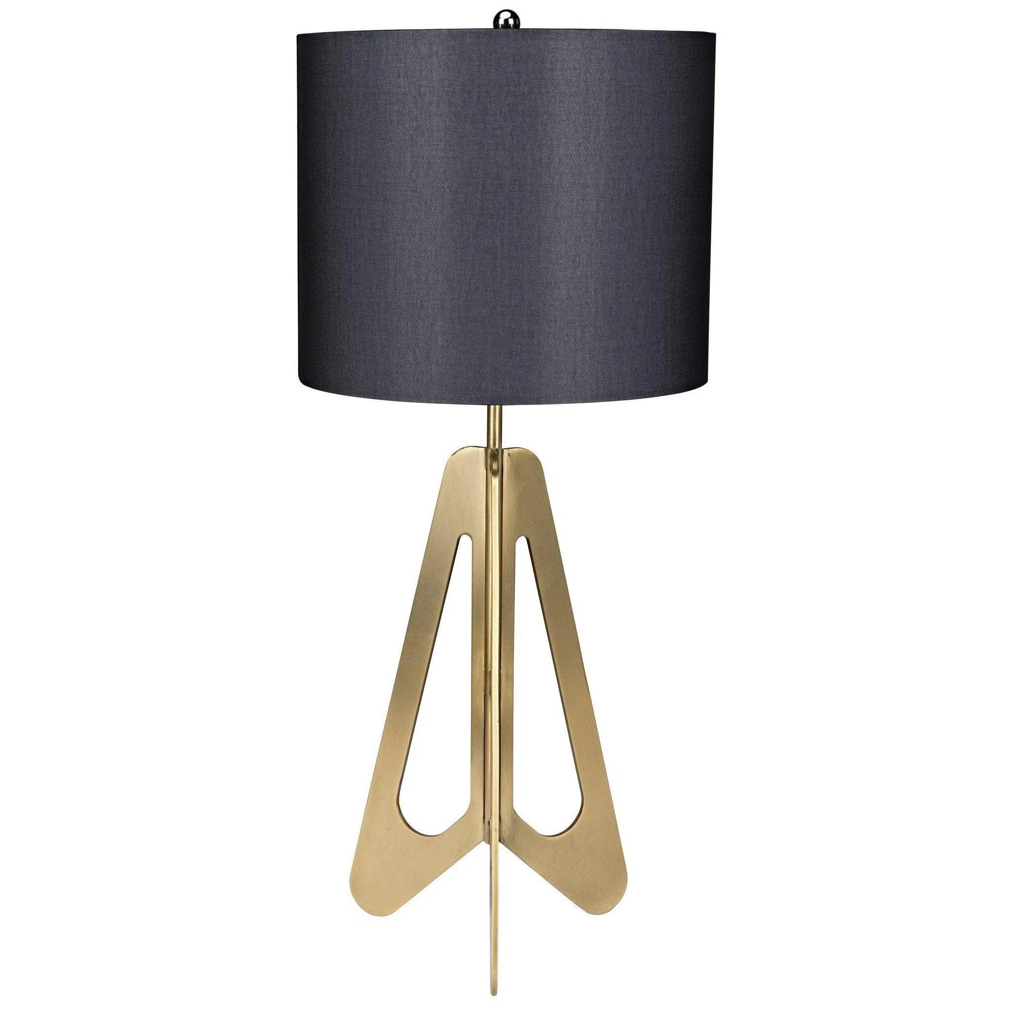 asian inspired table lamps with bamboo accents for a zen atmosphereCandis Metal Lamp With Black Shade and Brass Finish asian inspired table lamps with bamboo accents for a zen atmosphereCandis Metal Lamp With Black Shade and Brass Finish