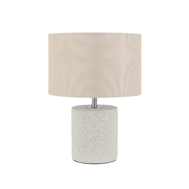 rustic farmhouse table lamps for cozy kitchensCEMENT TABLE LAMP