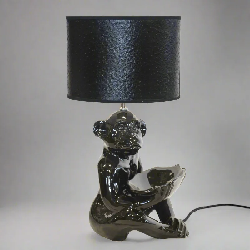 mid century modern table lamps with iconic designs for a stylish studyCeramic Monkey lamp excluding shade