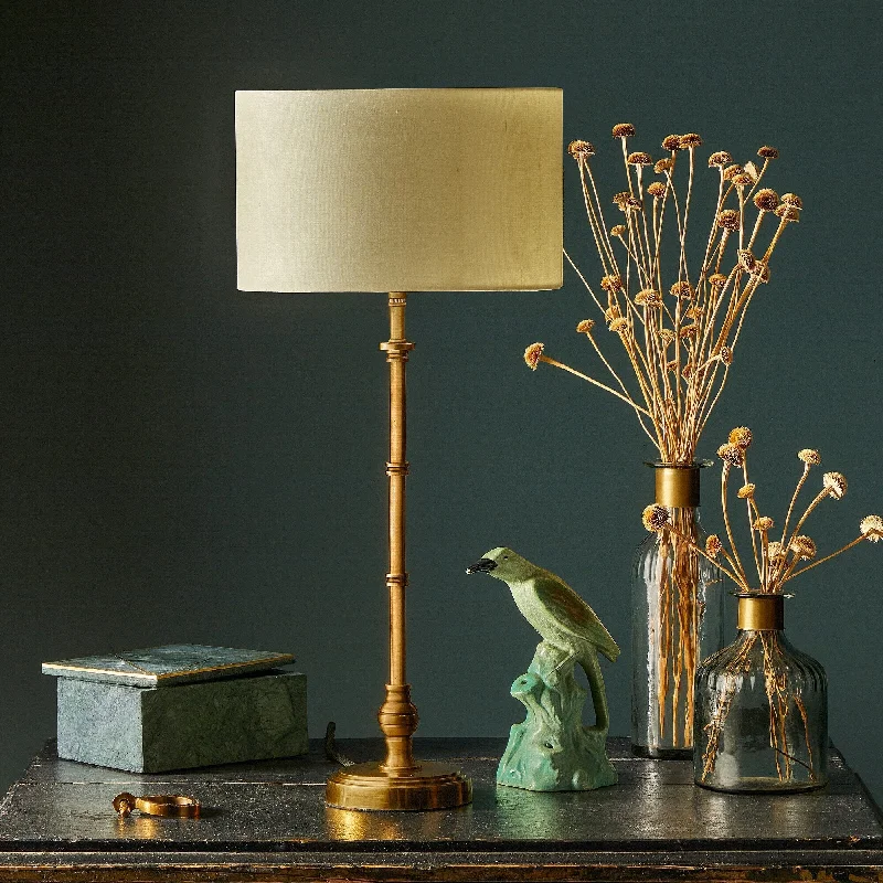leather table lamps with a distressed texture for a rugged charmChukka table lamp in antiqued brass leather table lamps with a distressed texture for a rugged charmChukka table lamp in antiqued brass