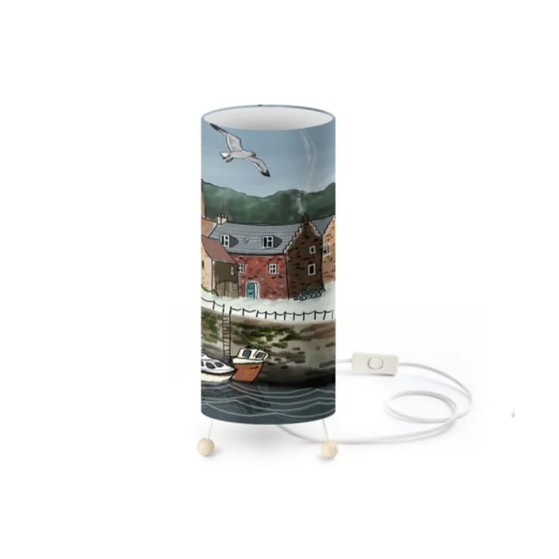 ceramic table lamps with hand painted designs for an artistic touchCrail Table Lamp