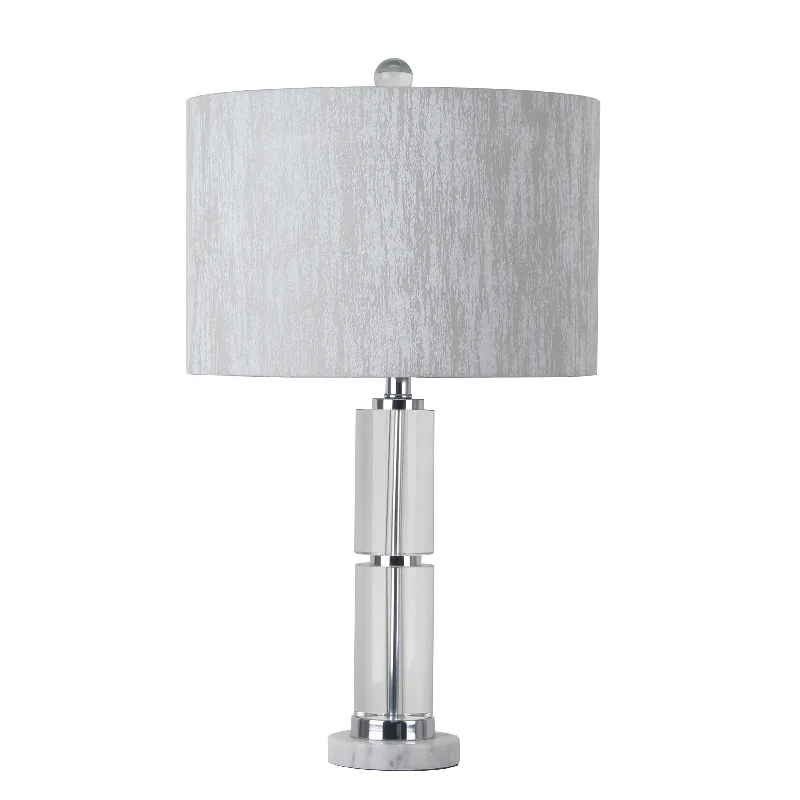 coastal style table lamps with nautical elements for beach housesCrystal Table Lamp