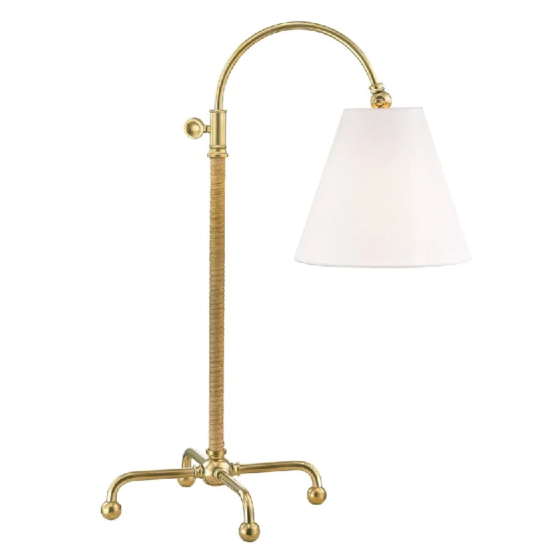 glass table lamps with a frosted surface for soft light diffusionCurves No. 1 Table Lamp by Mark D. Sikes