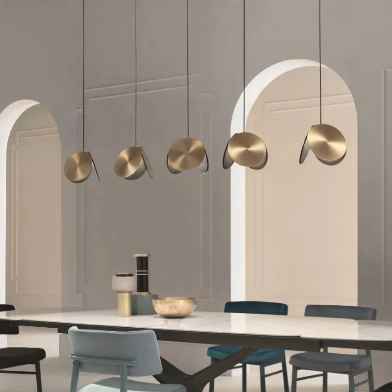 Chinese - Style Ceiling Lights with Red Lantern - Inspired DesignsCustomizable Circular Metal Disc Ceiling Pendant Chinese - Style Ceiling Lights with Red Lantern - Inspired DesignsCustomizable Circular Metal Disc Ceiling Pendant
