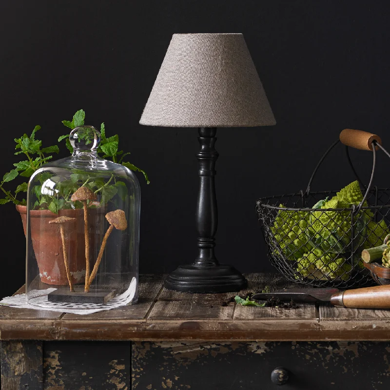 crystal table lamps with dazzling prisms for a glamorous effectDaisy table lamp in ebony