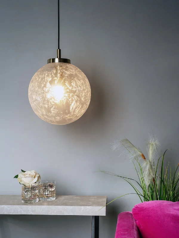 Industrial Style Ceiling Lights with Exposed Bulbs and Metal CagesDar Avari Pendant Satin Brass and Frosted Glass Industrial Style Ceiling Lights with Exposed Bulbs and Metal CagesDar Avari Pendant Satin Brass and Frosted Glass