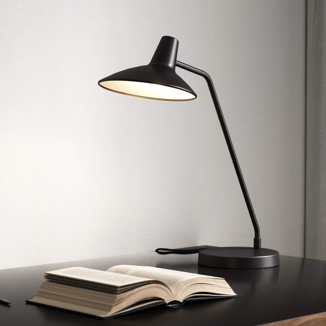 metal table lamps with a matte black finish for a sleek appearanceDarci Table Lamp - Black