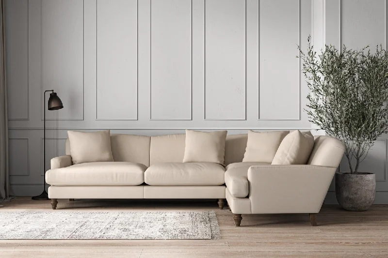 Crystal Ceiling Lights with High - Quality Swarovski CrystalsDeni Grand Right Hand Corner Sofa - Recycled Cotton Natural