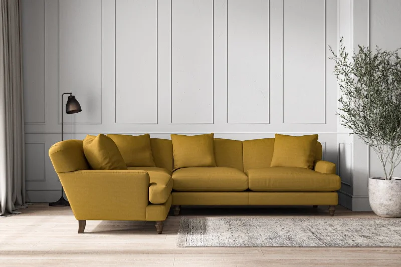 Japanese - Inspired Ceiling Lights with Shoji - Screen - like DiffusersDeni Large Left Hand Corner Sofa - Recycled Cotton Ochre Japanese - Inspired Ceiling Lights with Shoji - Screen - like DiffusersDeni Large Left Hand Corner Sofa - Recycled Cotton Ochre