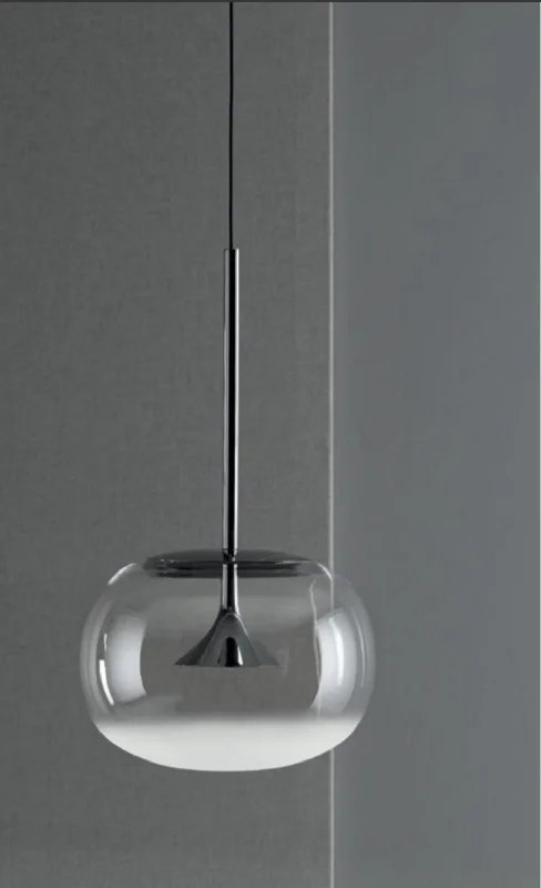 Scandinavian Style Ceiling Lights with Light Wood AccentsSelsdon Diffused Simplistic Spot Pendant In Chrome - ID 7577 Scandinavian Style Ceiling Lights with Light Wood AccentsSelsdon Diffused Simplistic Spot Pendant In Chrome - ID 7577
