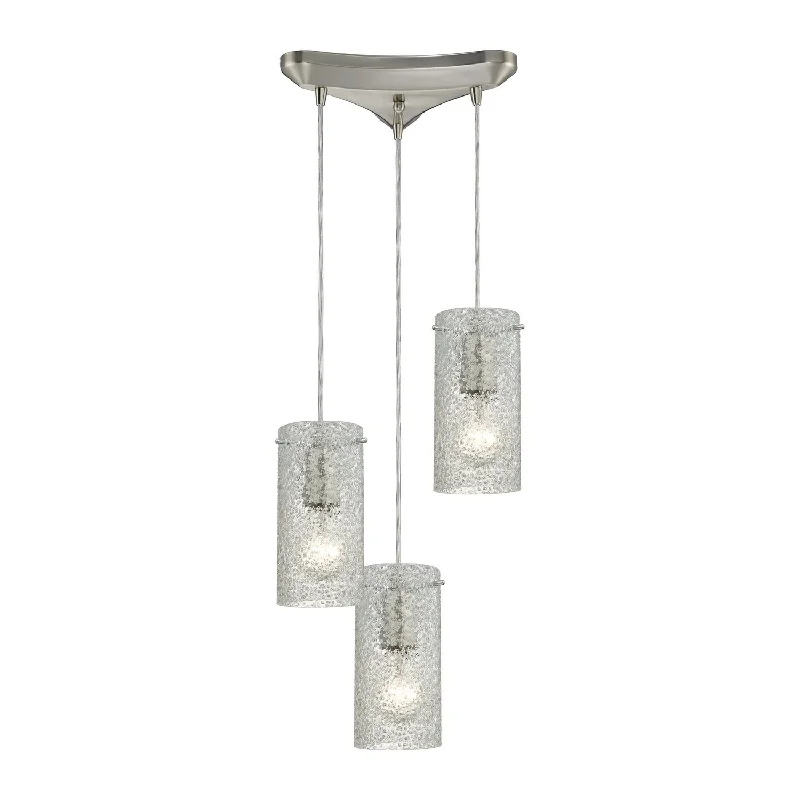Metal Ceiling Lights in Brass, Copper, Stainless Steel, and IronIce Fragments Pendant Metal Ceiling Lights in Brass, Copper, Stainless Steel, and IronIce Fragments Pendant