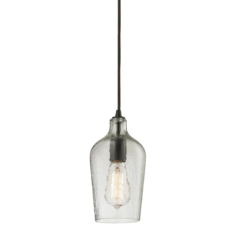 Tropical - Themed Ceiling Lights with Palm - Leaf Shapes and Rattan WrapsHammered Glass Mini Pendant Tropical - Themed Ceiling Lights with Palm - Leaf Shapes and Rattan WrapsHammered Glass Mini Pendant