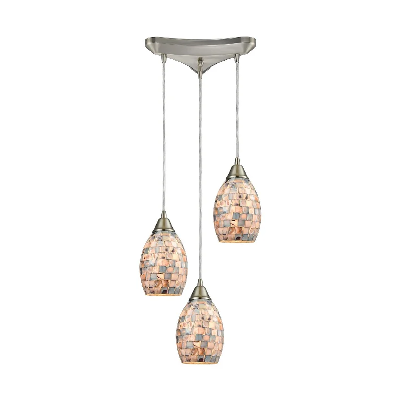 Glass Ceiling Lights with Frosted, Colored, or Etched GlassCapri Pendant