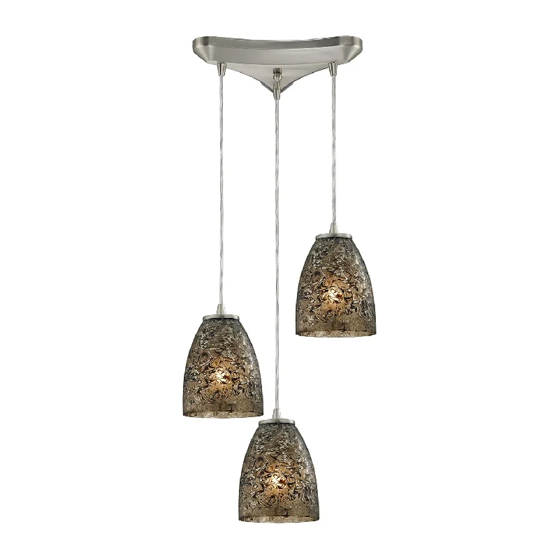 Industrial Style Ceiling Lights with Exposed Bulbs and Metal CagesFissure Pendant