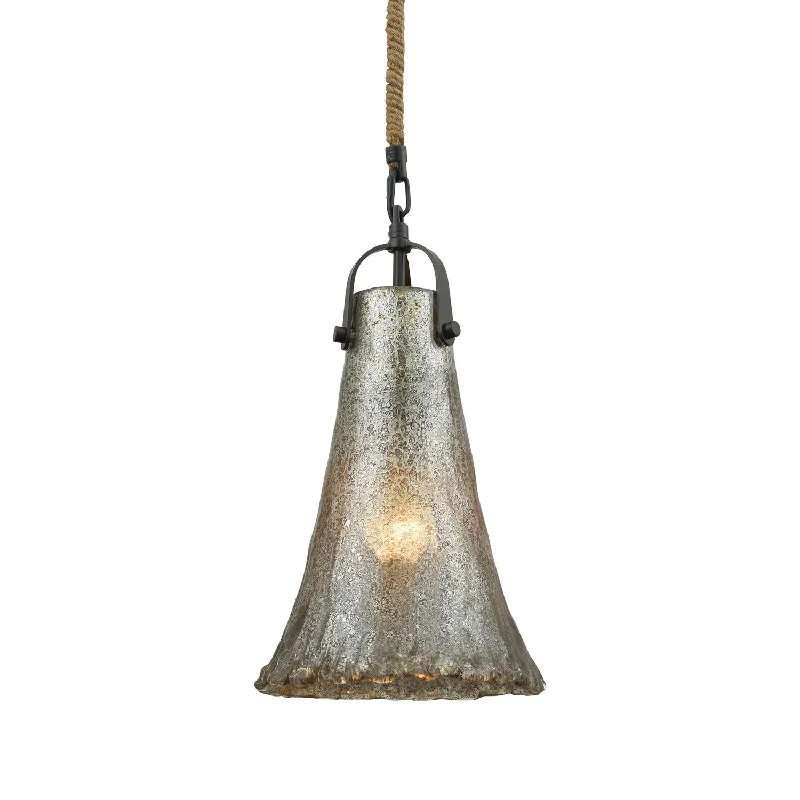 Mid - Century Modern Ceiling Lights with Simple, Sleek LinesHand Formed Glass Mini Pendant