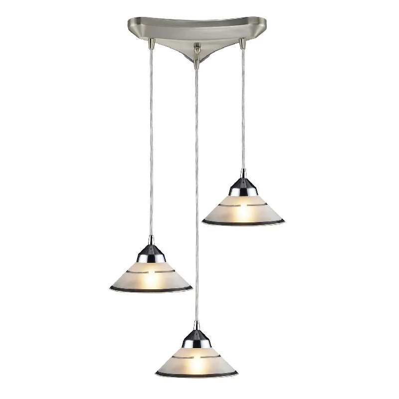 Gothic Ceiling Lights with Dark Metalwork and Pointed ArchesRefraction Pendant