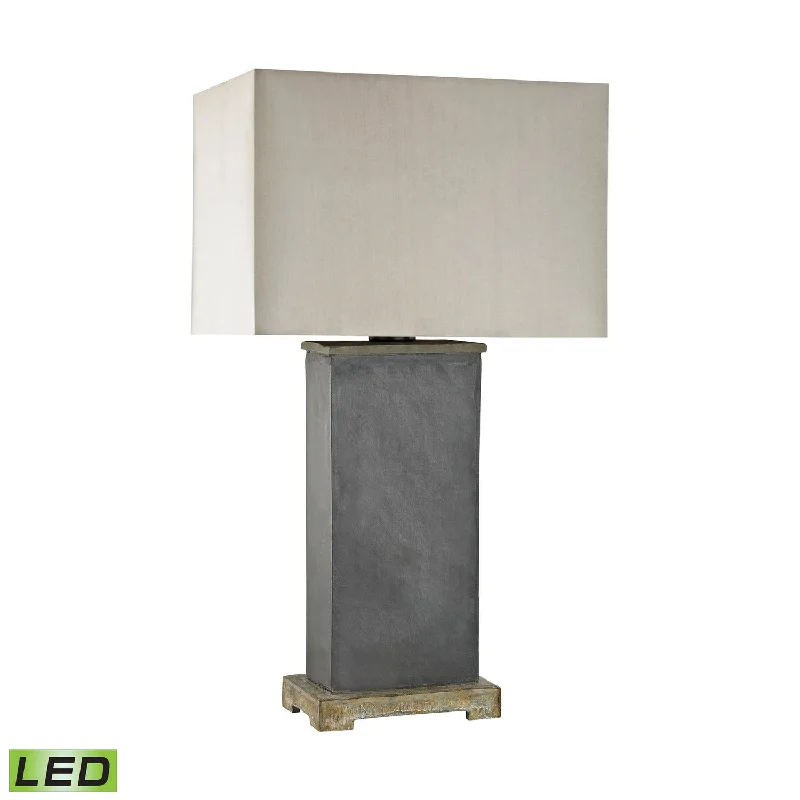 art deco table lamps with geometric shapes for a retro touchElliot Bay LED Table Lamp