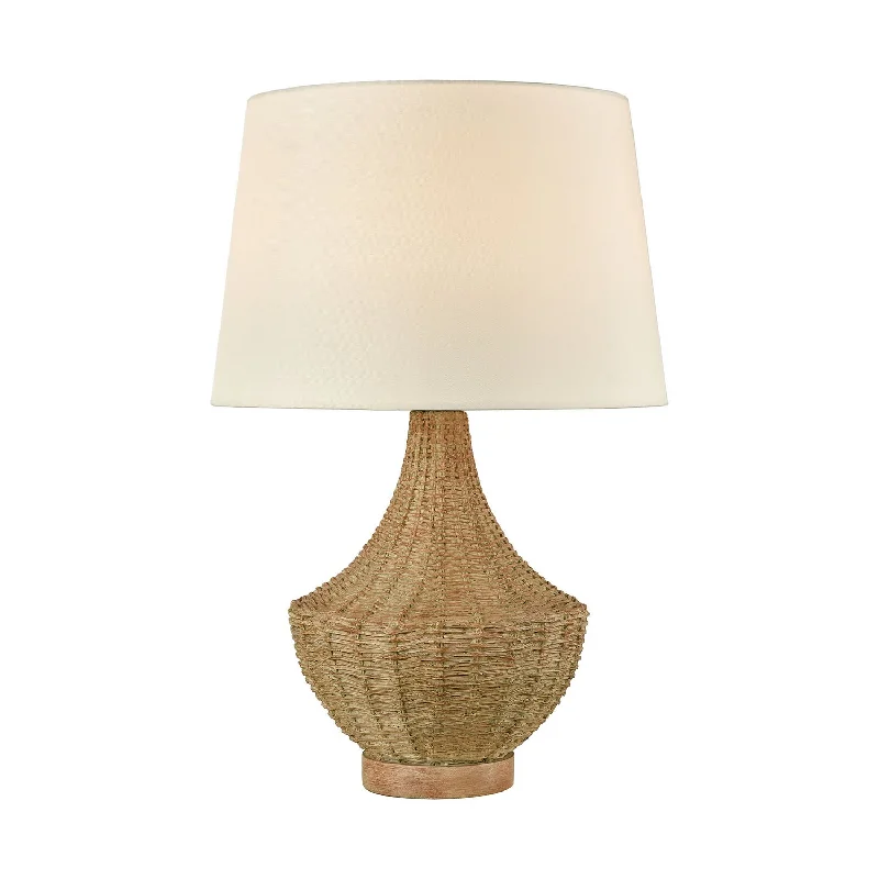 fabric table lamps with a linen shade for a relaxed and breathable lookRafiq Table Lamp