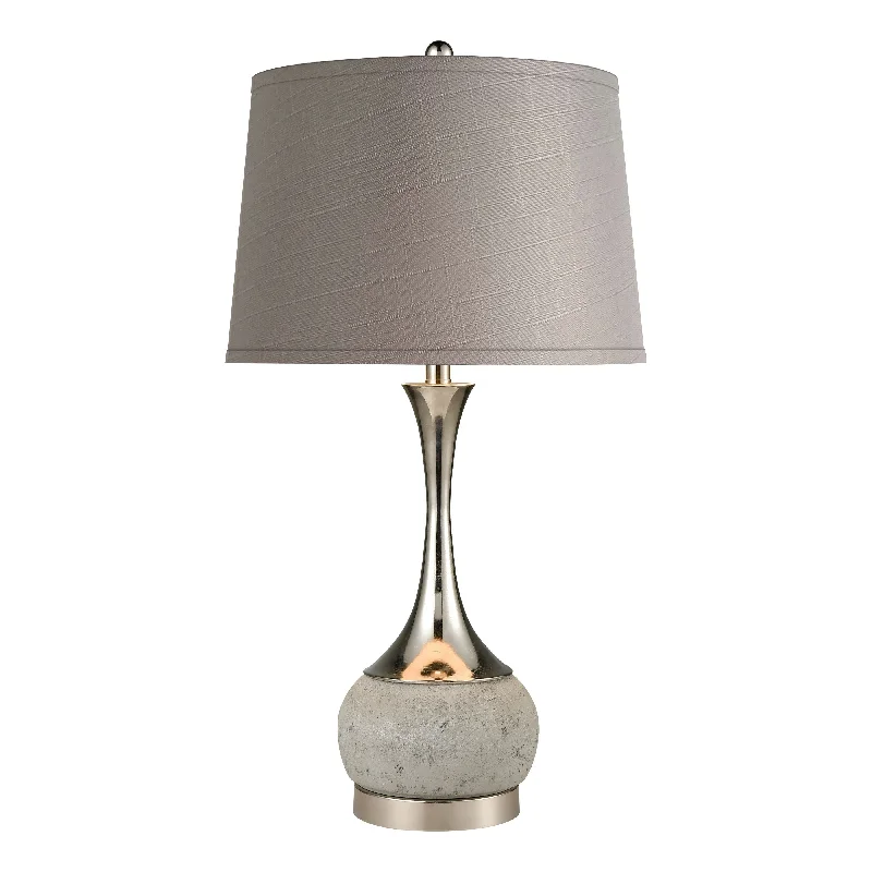 leather table lamps with a distressed texture for a rugged charmSepton 29" High 1-Light Table Lamp
