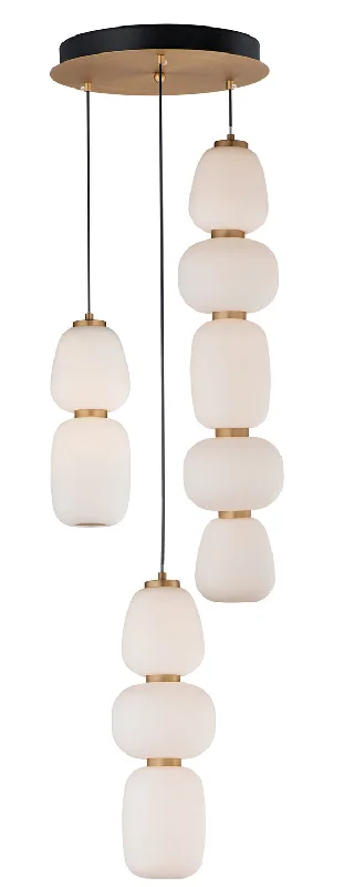 Contemporary Ceiling Lights with Unique, Abstract ShapesSoji LED Pendant