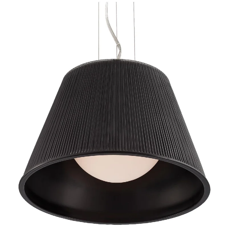 Industrial Style Ceiling Lights with Exposed Bulbs and Metal CagesEurofase DESIGNWL2017 Ribo 1-Light Pendant
