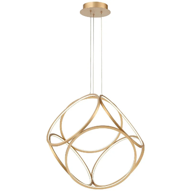 Art Deco Ceiling Lights with Geometric Patterns and Metallic FinishesEurofase Glenview 24-Inch Pendant Art Deco Ceiling Lights with Geometric Patterns and Metallic FinishesEurofase Glenview 24-Inch Pendant