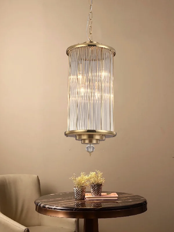Bohemian Ceiling Lights with Beads, Tassels, and Colorful GlassFaron Pendant Light