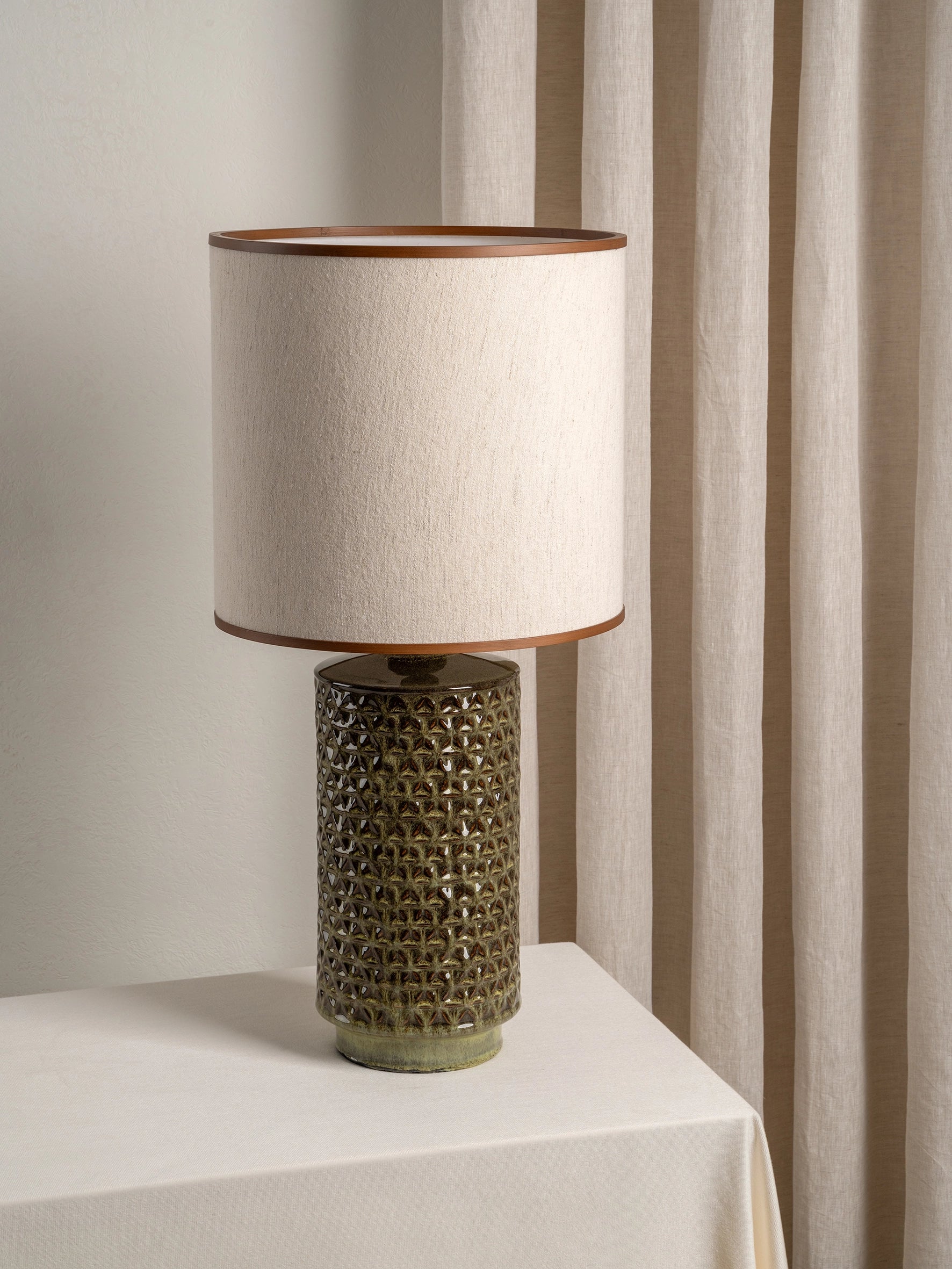 bohemian table lamps with colorful patterns for eclectic bedroomsFilaree - tall green glazed ceramic table lamp bohemian table lamps with colorful patterns for eclectic bedroomsFilaree - tall green glazed ceramic table lamp