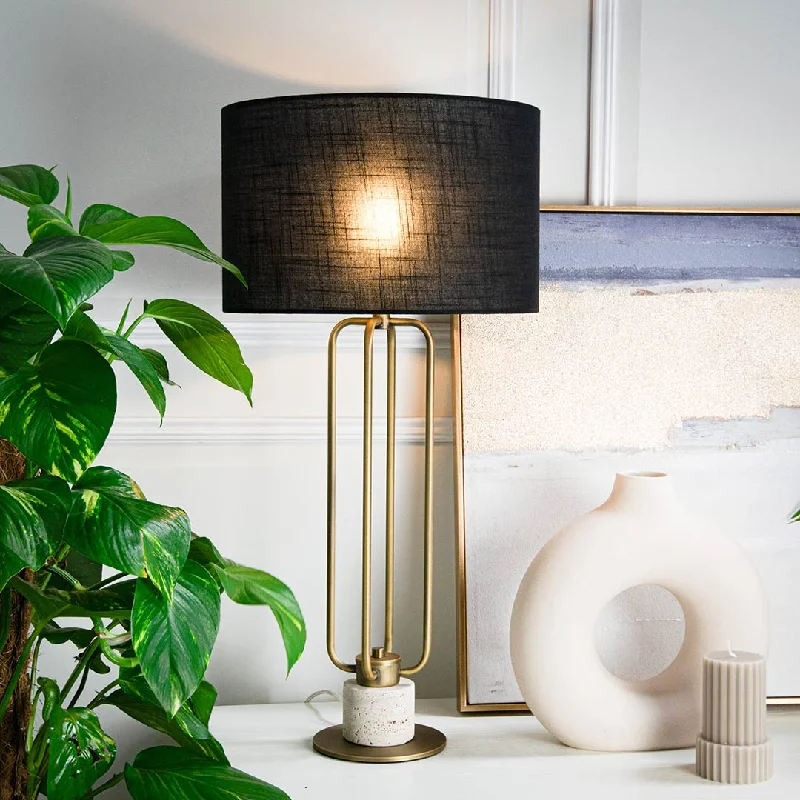 asian inspired table lamps with bamboo accents for a zen atmosphereFreja Table Lamp