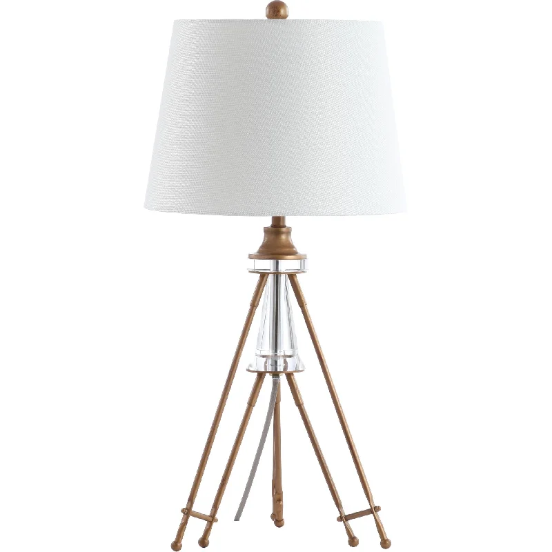 industrial style table lamps with exposed bulbs for loft apartmentsGrace Table Lamps Brass (Set of 2)