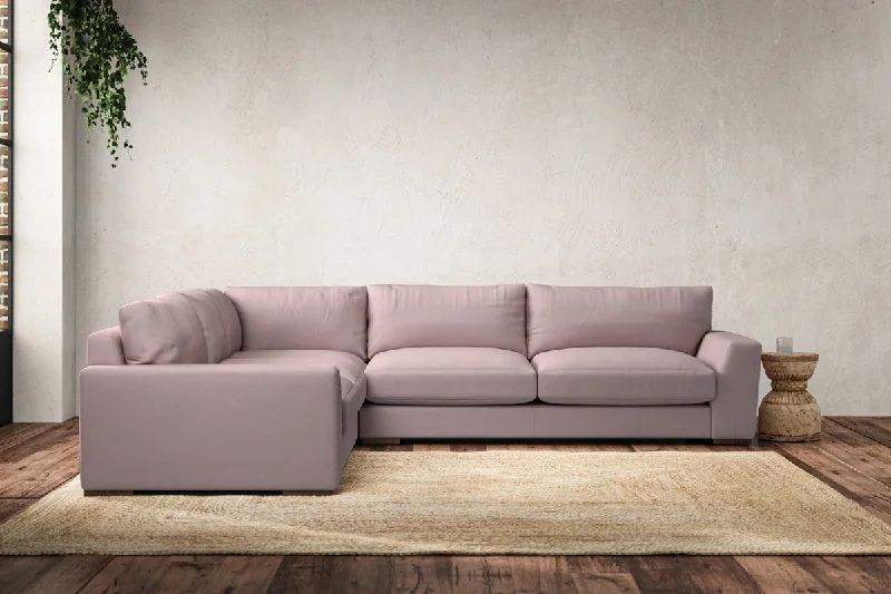 Industrial Style Ceiling Lights with Exposed Bulbs and Metal CagesGuddu Large Left Hand Corner Sofa - Recycled Cotton Lavender Industrial Style Ceiling Lights with Exposed Bulbs and Metal CagesGuddu Large Left Hand Corner Sofa - Recycled Cotton Lavender