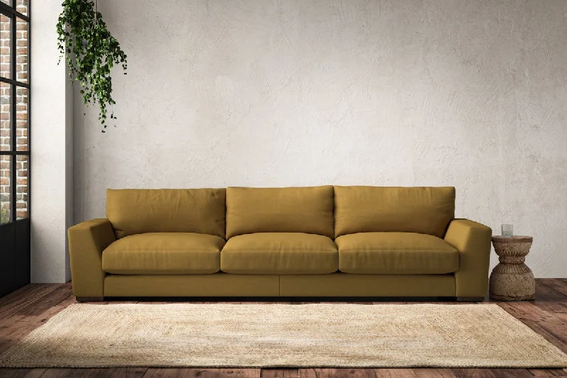 Mid - Century Modern Ceiling Lights with Simple, Sleek LinesGuddu Super Grand Sofa - Recycled Cotton Ochre Mid - Century Modern Ceiling Lights with Simple, Sleek LinesGuddu Super Grand Sofa - Recycled Cotton Ochre