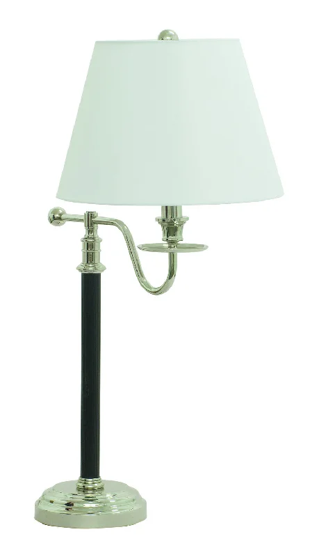 metal table lamps with a matte black finish for a sleek appearanceOne Light Table Lamp