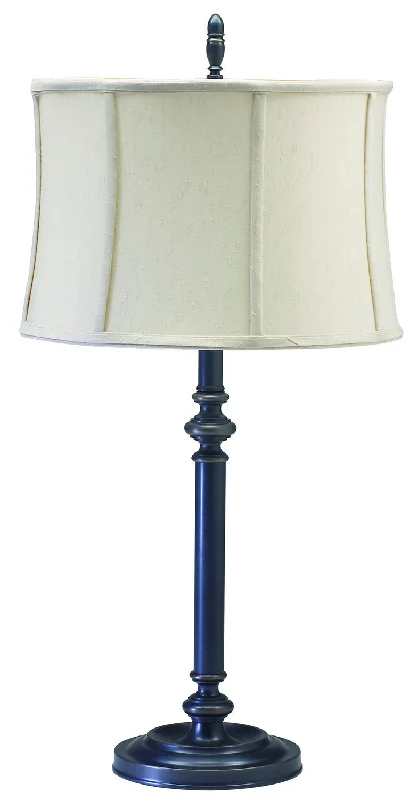 leather table lamps with a distressed texture for a rugged charmOne Light Table Lamp