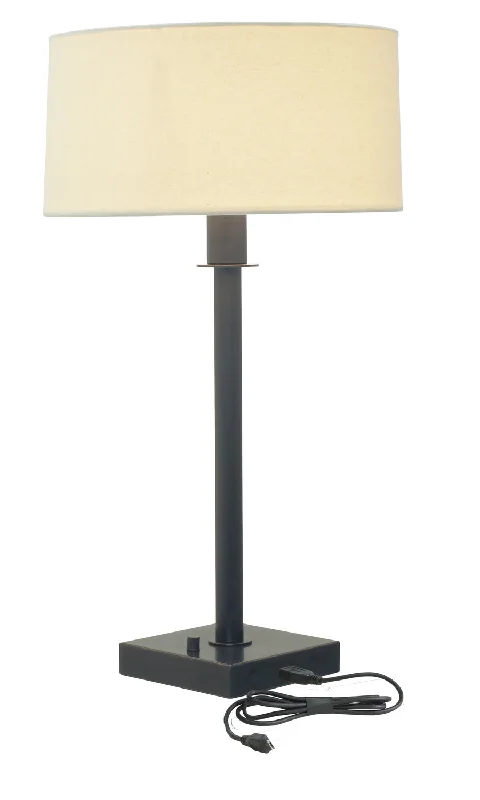 glass table lamps with a frosted surface for soft light diffusionOne Light Table Lamp
